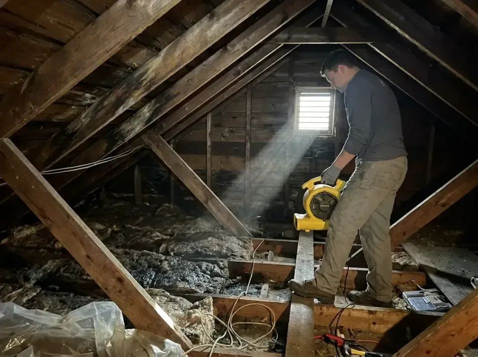 attic-water-damage-drying-proc-007 — frequently asked questions, Emergency Water Extraction & 24/7 Flood Response in Marble…